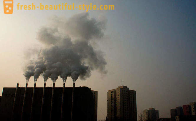 Farliga nivåer av föroreningar i Kina