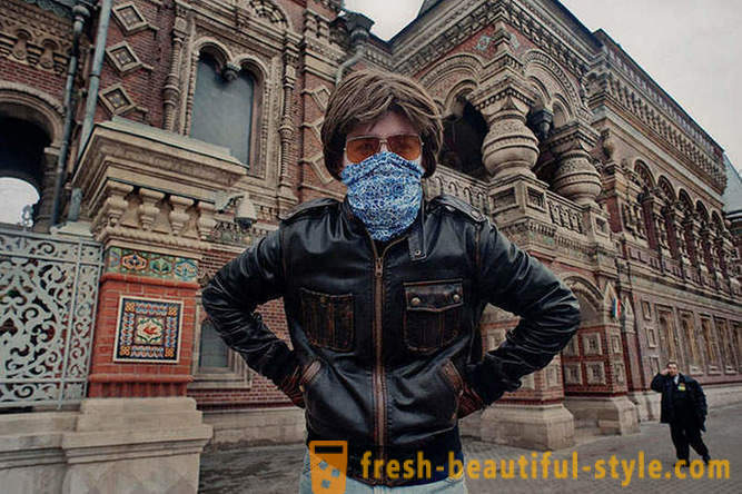 En dag i Moskva hipster