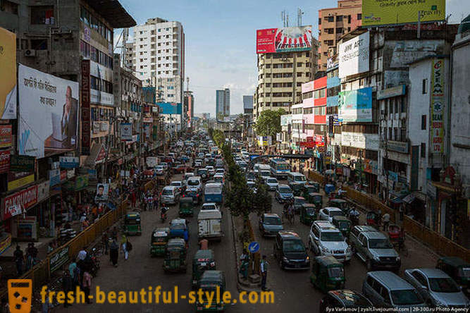Dhaka - huvudstad i Bangladesh fantastiskt