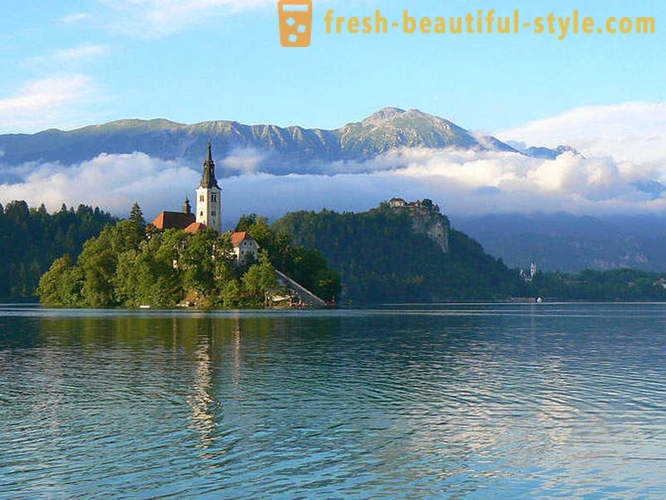 Lake Bled, täckt med legender