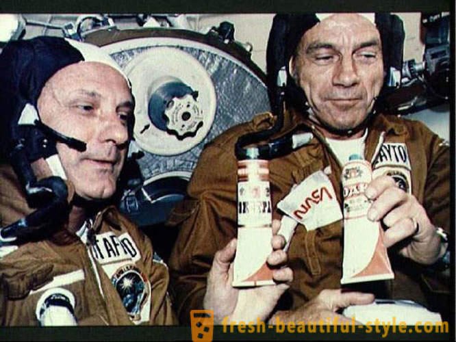 Mat i rör för sovjetiska kosmonauter