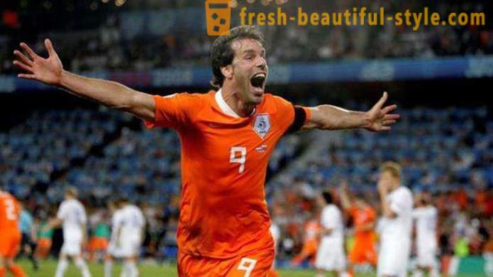 Footballer Ruud Van Nistelrooy: foto, biografi, bästa mål