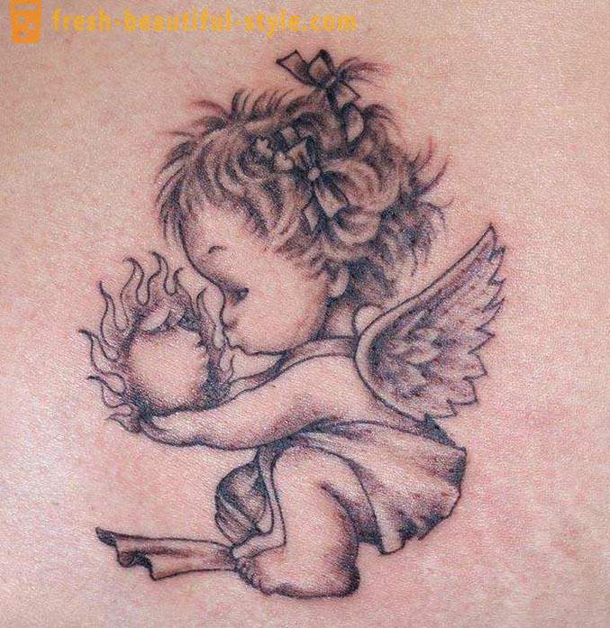 Tattoo Guardian Angels: foton, värde