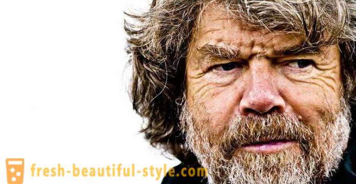 Bergsklättring legend Reinhold Messner: biografi
