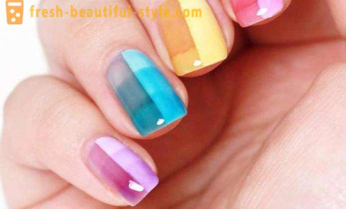 Vad är målat glas gel nagellack?