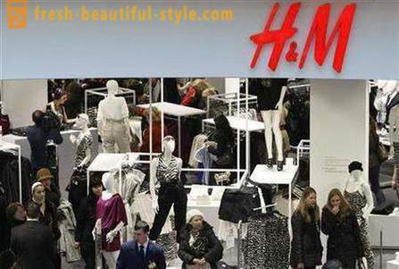 H & M-butiken i Moskva, adress, utbud av varor