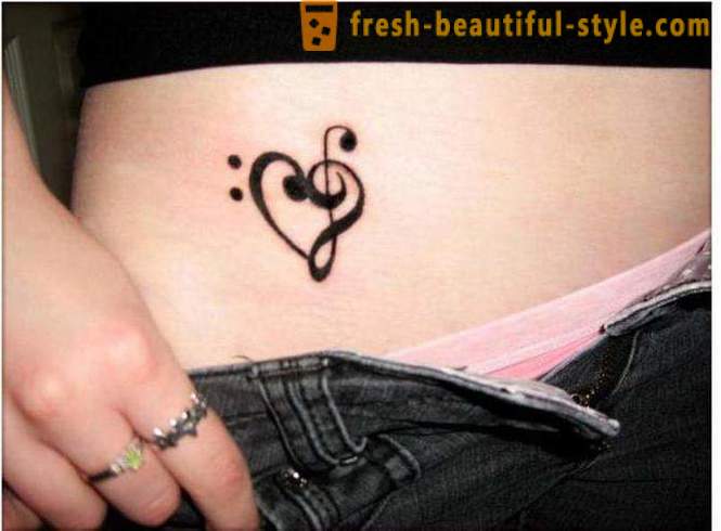 Små tatueringar för flickor: en mängd olika alternativ och funktioner bärbara bilder