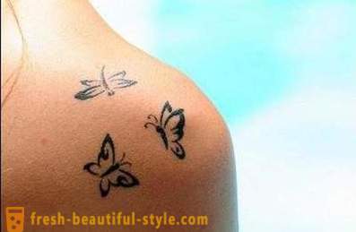 Små tatueringar för flickor: en mängd olika alternativ och funktioner bärbara bilder