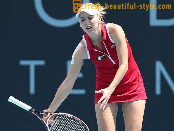 Jelena Vesnina: begåvad ryska tennisspelare