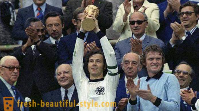 Tyska fotbollsspelaren Franz Beckenbauer: biografi, privatliv, idrottskarriär