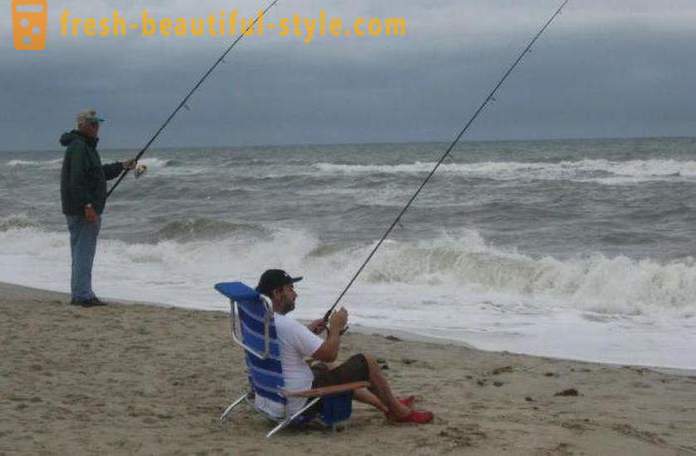 Att välja en stol för fiske?