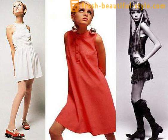 Klä i stil med 60-talet. klä modellen
