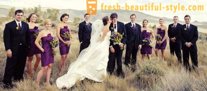 Hur man väljer en brudklänning för bruden, för mamma, för vänner, för gäster?