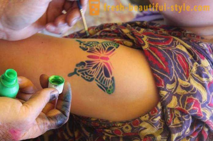 Tillfälliga tatueringar för 3 månader utan användning av henna och dess tillämpning