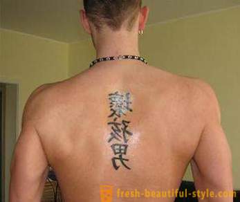 Kinesiska tecken tatueringar och deras innebörd