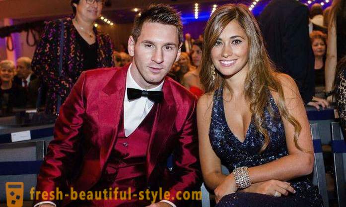Biografi av Lionel Messi, privatliv, foton