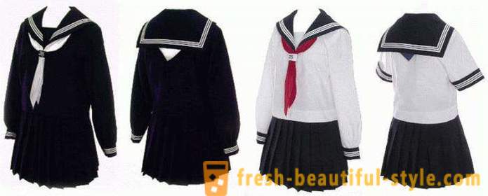 Japanska skoluniform som modetrend