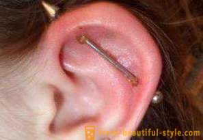 Punktering av brosk i örat: behandling, effekterna av