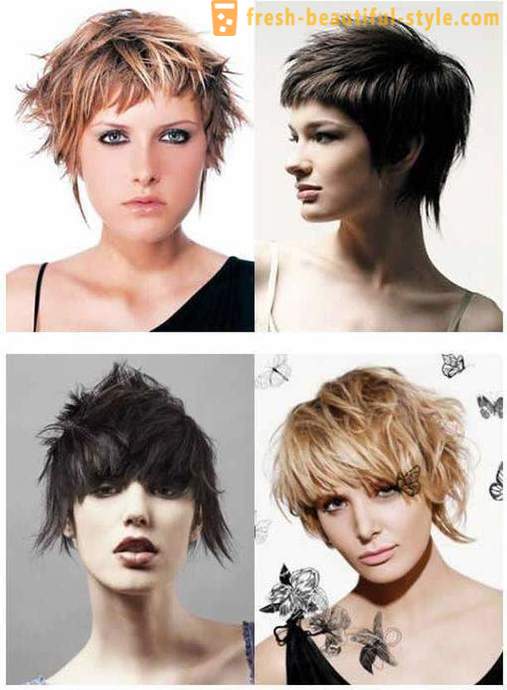 Graderade frisyr på olika längd hår. Vem kommer detta frisyr