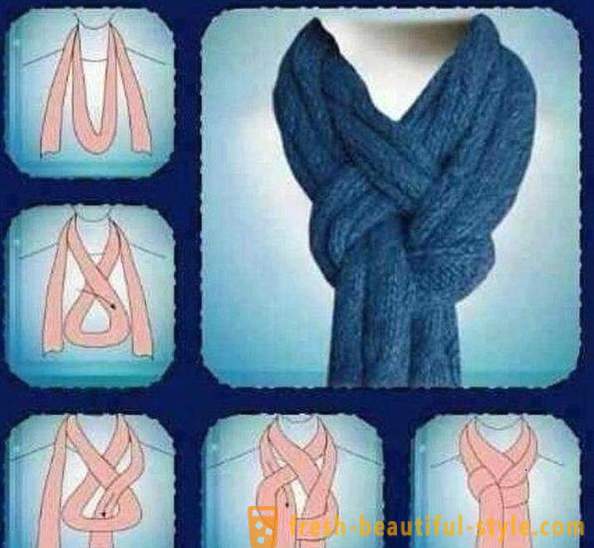 Hur man knyter en halsduk man: foto och diagram. Hur man knyter en scarf vacker man?