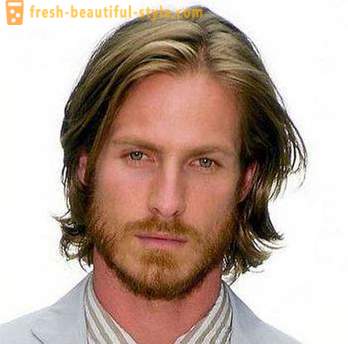 Mäns frisyrer för medelstora hår hemma (foton)