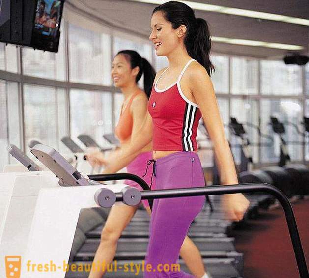 Träna i gymmet för viktminskning kvinnor