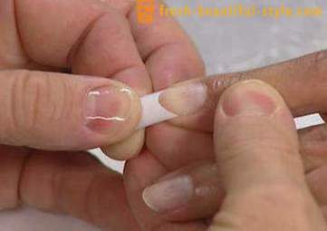 Kapacitet gel naglar. gel spik förlängningar Teknik