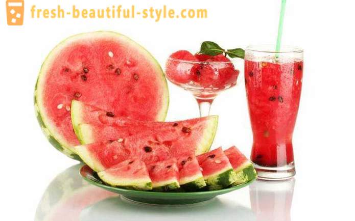 Vattenmelon diet: recensioner. Vattenmelon diet för viktminskning: resultat
