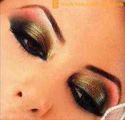 Vacker kväll makeup för bruna ögon: en steg för steg beskrivning
