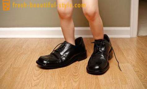 Storleks skor för favorit manliga