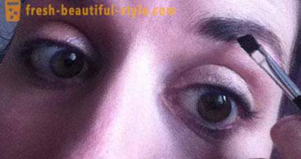 Paint ögonbryn: tillämpar funktioner