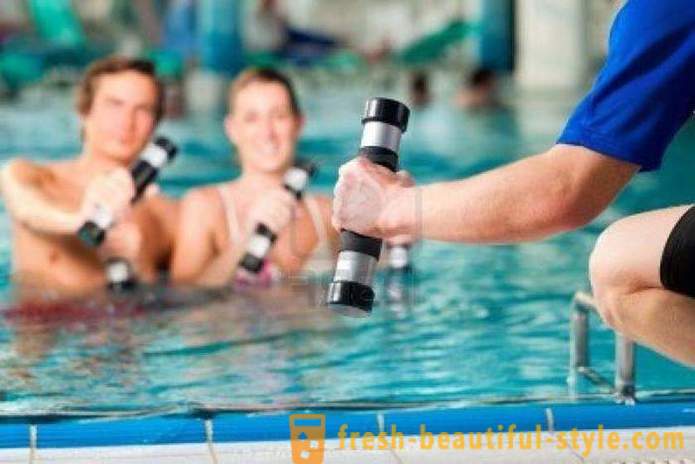 Vatten aerobics för viktminskning - ett enkelt sätt att bli smal och vacker!