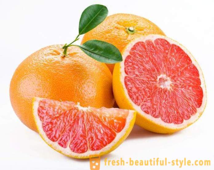 God och hälsosam grapefrukt diet