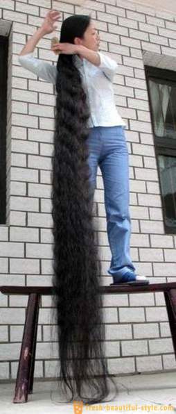Den längsta hår i världen