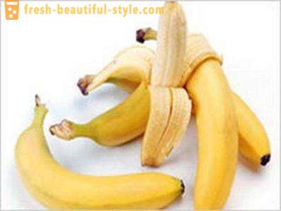 Hemma skönhetssalong: ansikts bananer