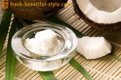 Kokosolja: användningen av naturliga hud och hår
