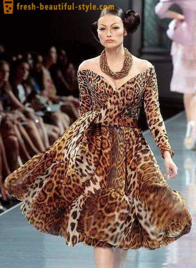 Leopard dress: vad man ska ha och hur man bär?