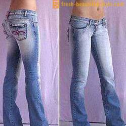 Hur man väljer jeans med hög midja?